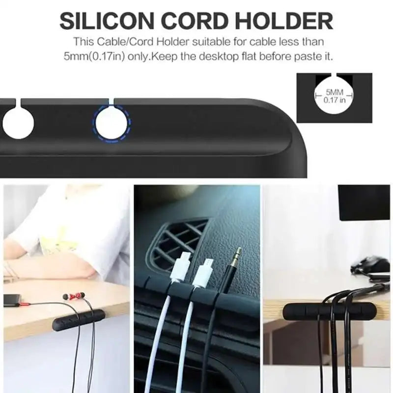 Silicone USB Cable Organizer
