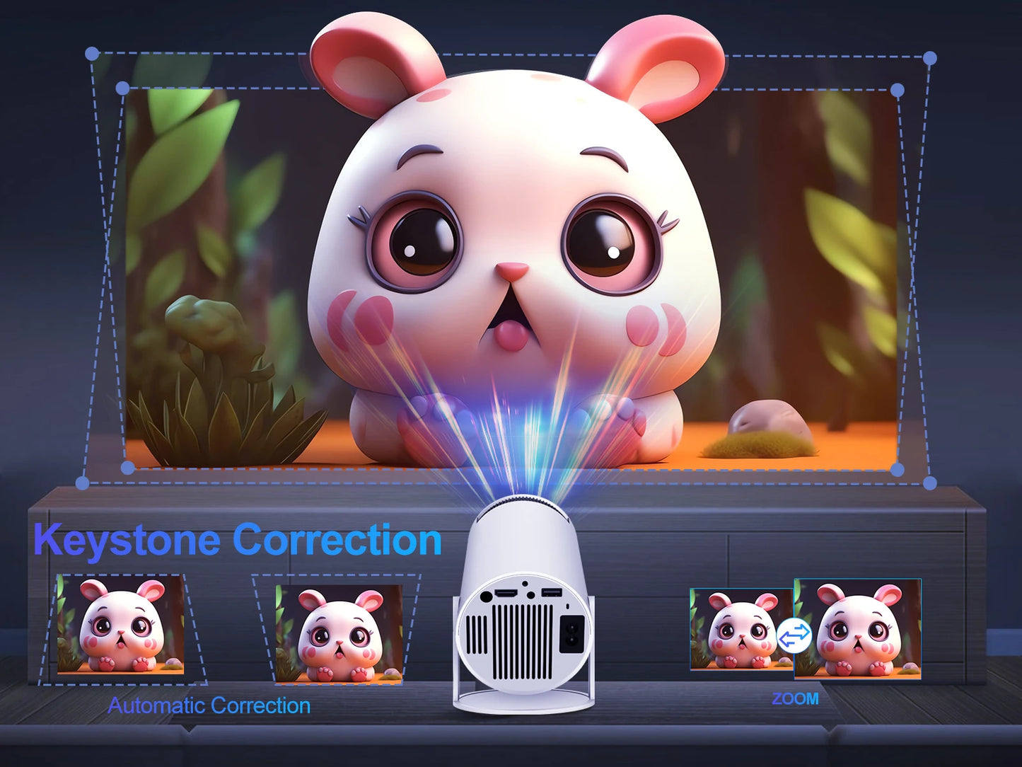 LumiCast™ PRO 4K +Wifi HY300 Pro