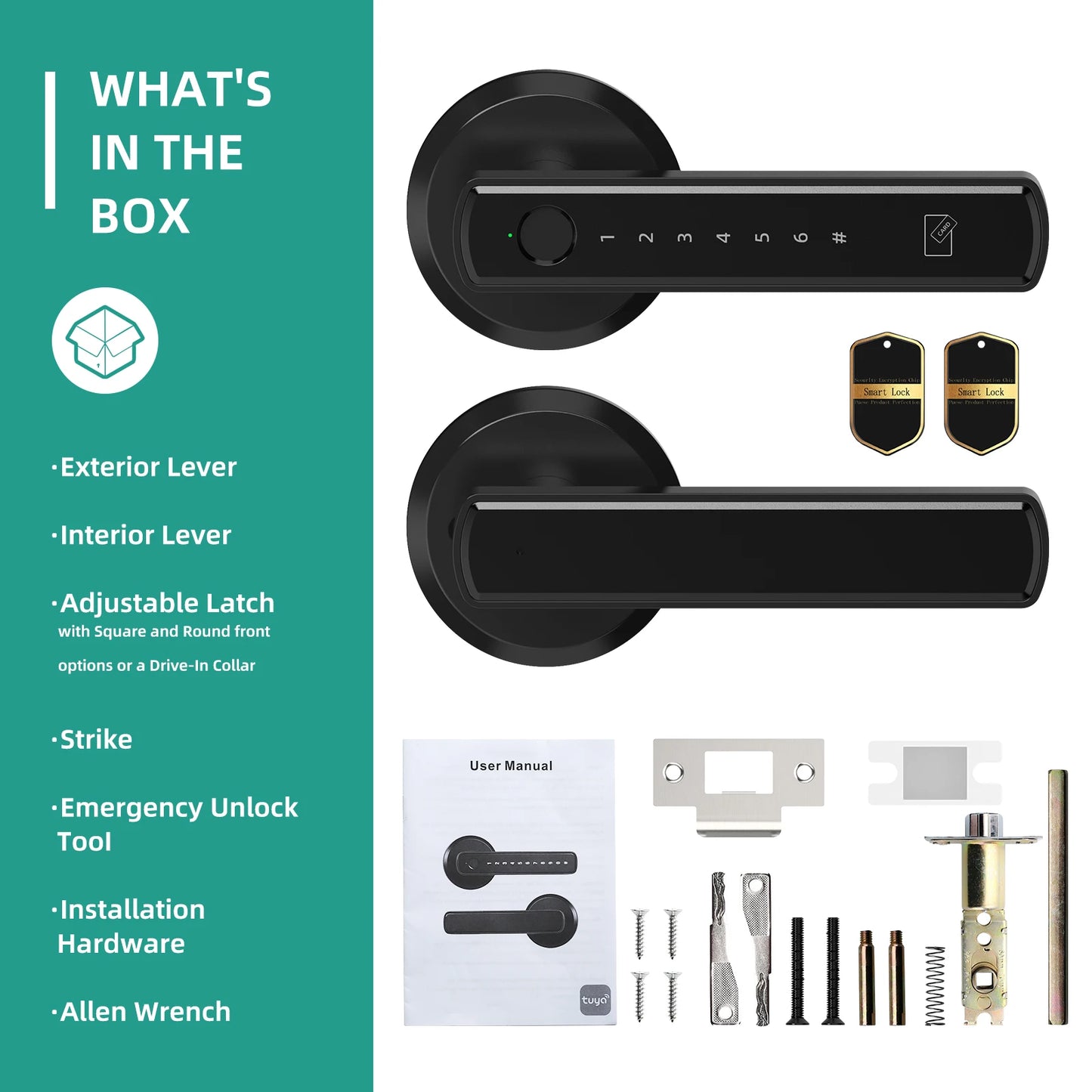 Viladepot Smart Lock Fingerprint Door Lock
