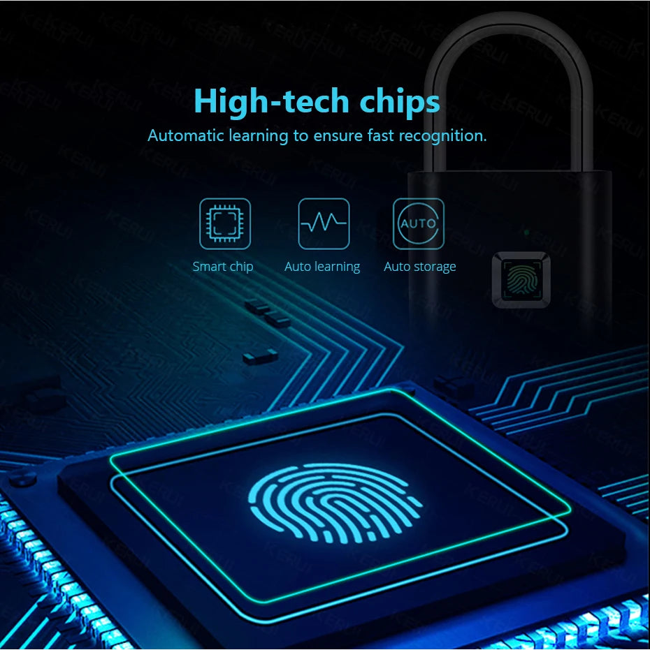 Keyless USB Charging Fingerprint Lock